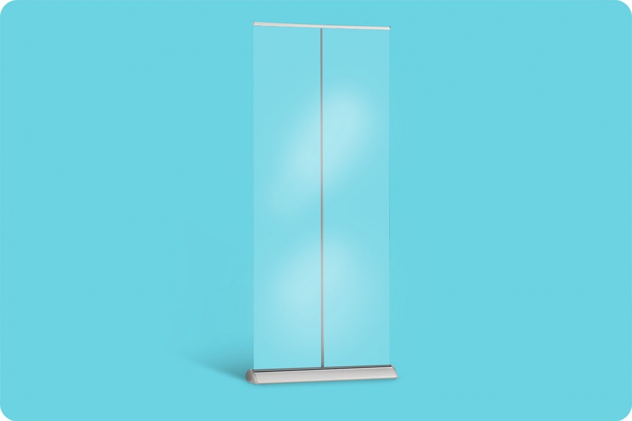 rollup banner transparant